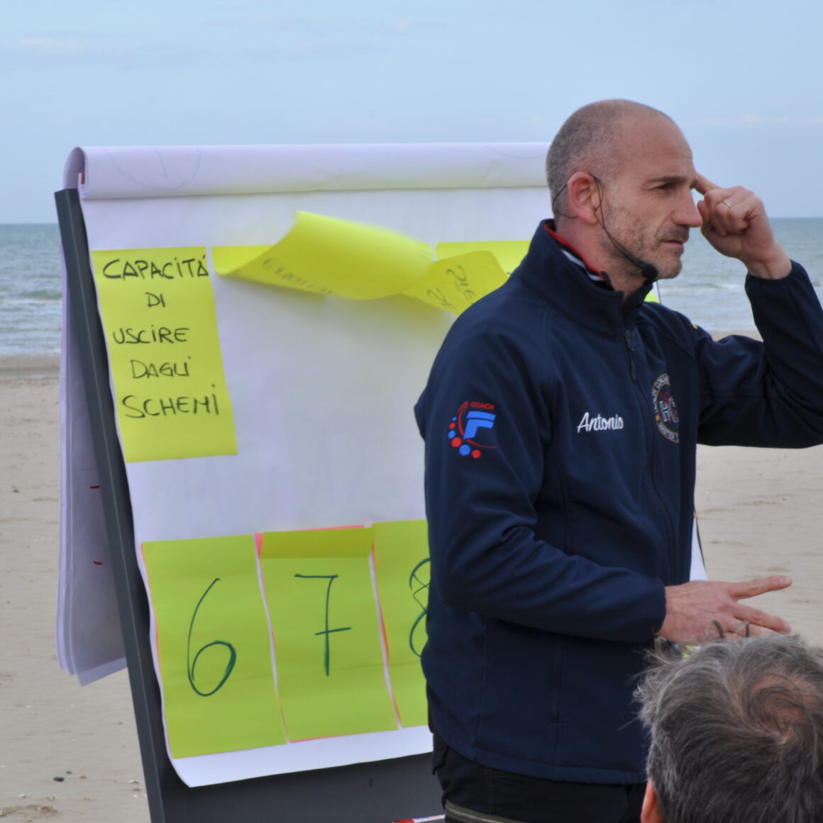 Antonio Pipio MasterCap Trainer spiega “capacità di uscire dagli schemi” all’aperto