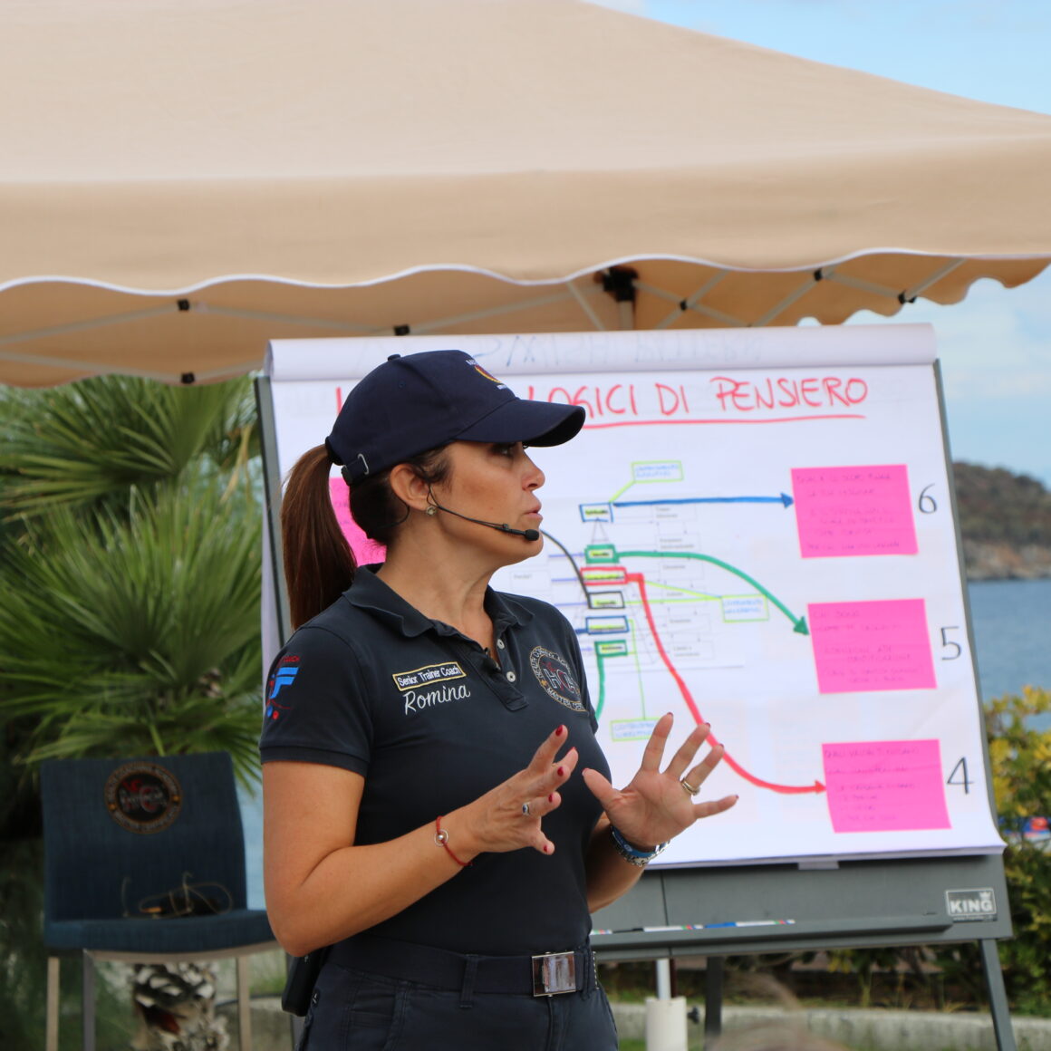 Romina Corbara MasterCap coach outdoor formazione spiegazione