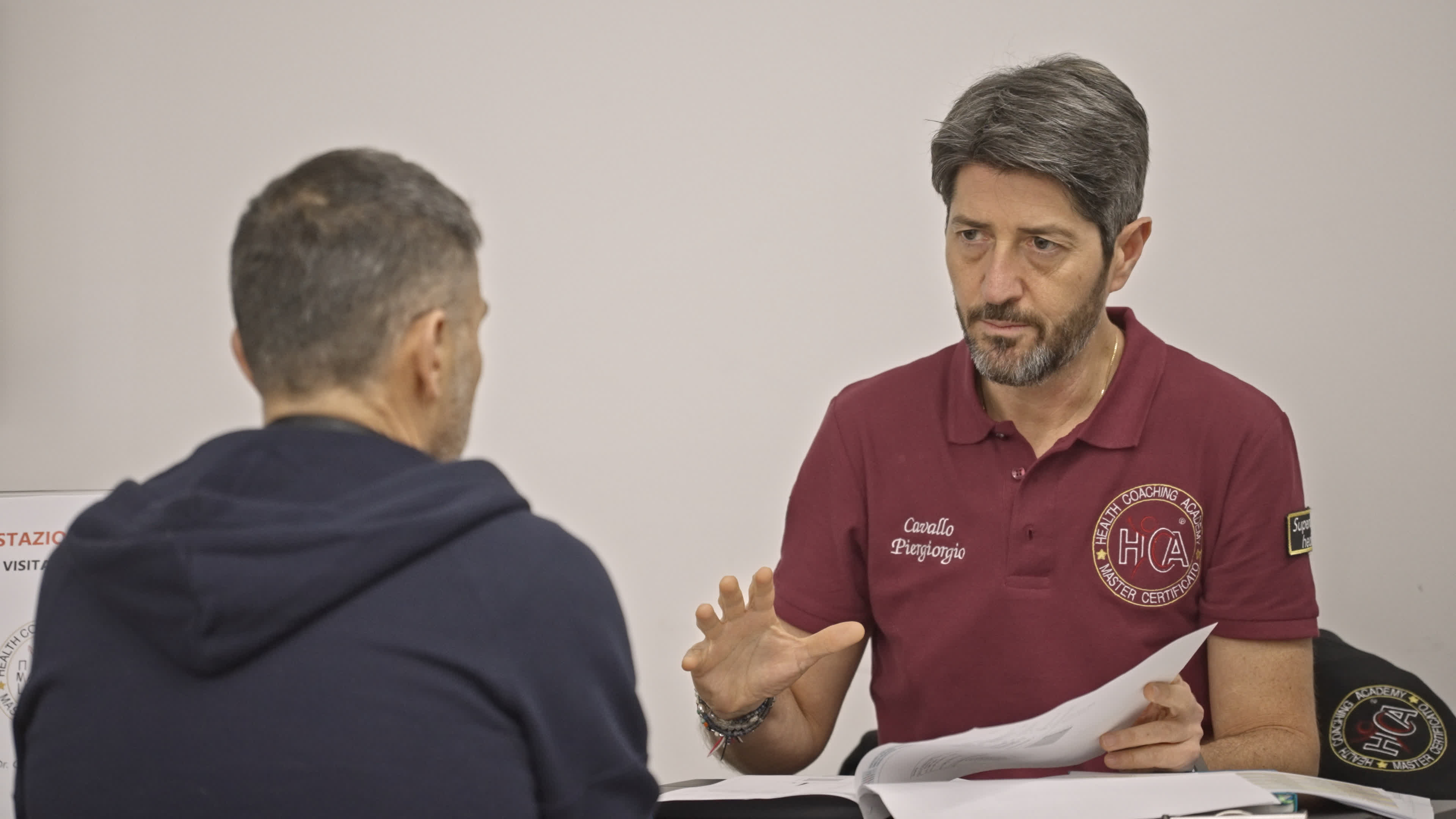 Supervisor medico MasterCap durante presa in carico Health